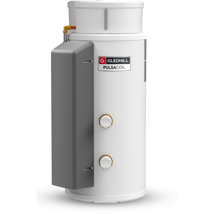 Gledhill Pulsacoil all-in-one hot water storage and heating system